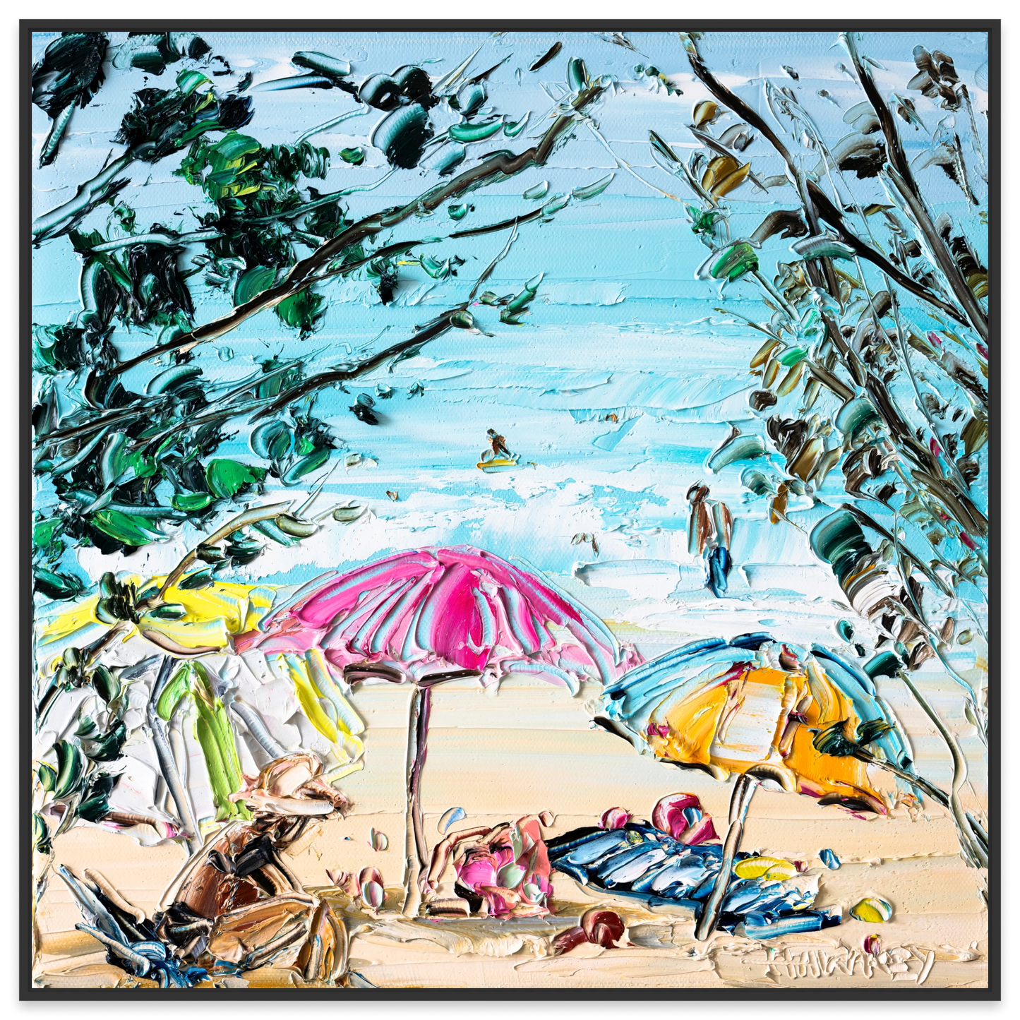 Under The Umbrella - Fine Art Print