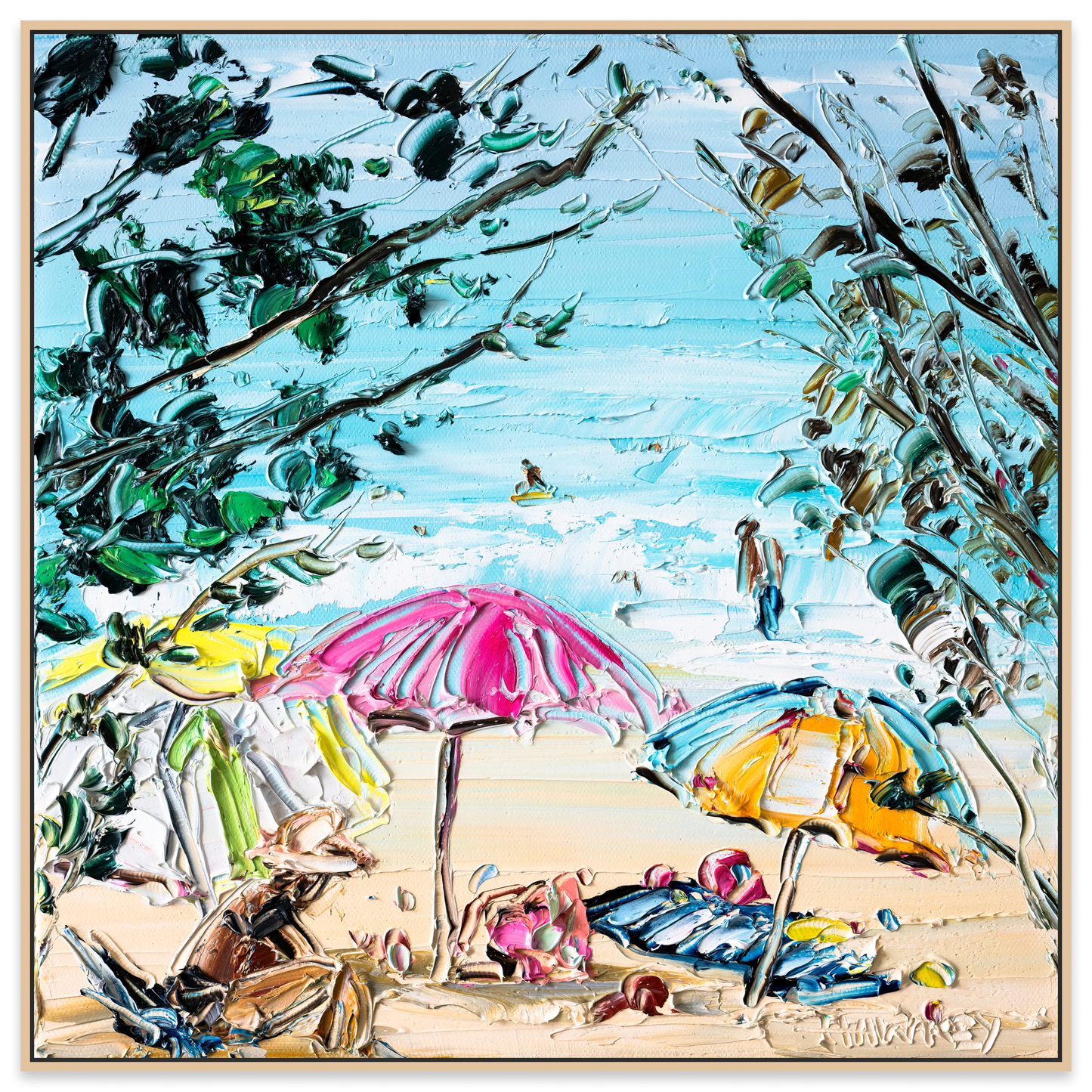 Under The Umbrella - Fine Art Print