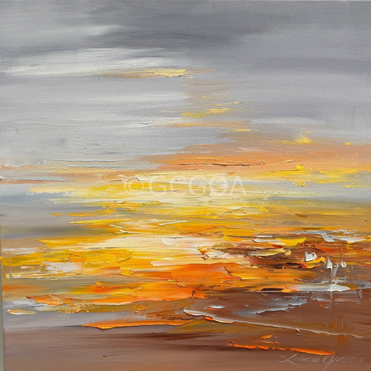 A Brand New Day No 82 - Orginal Art - Gold Coast Gallery Of ArtLiliana Gigovic