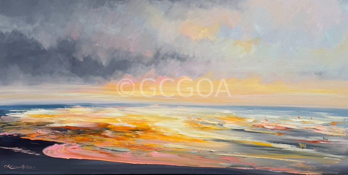 A Brand New Day No 86 - Original Art - Gold Coast Gallery Of ArtLiliana Gigovic