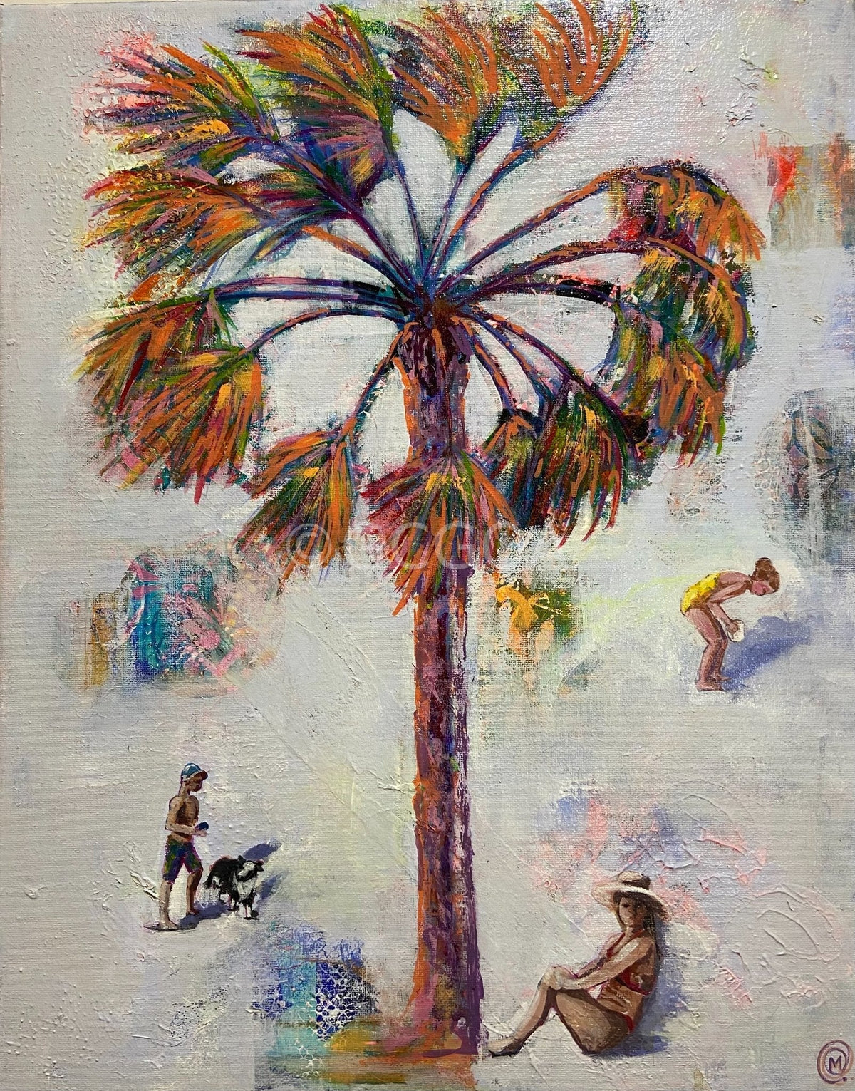 A Day Out in Bagara (SOLD) - Gold Coast Gallery Of ArtMadeline Maclachlan