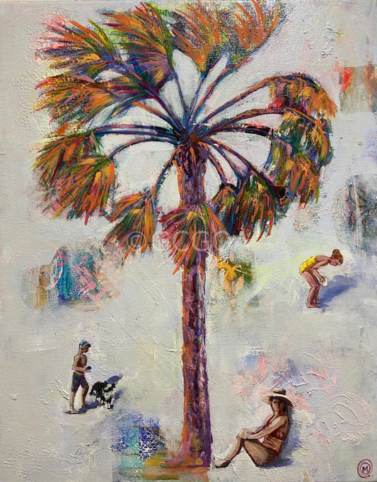 A Day Out in Bagara (SOLD) - Gold Coast Gallery Of ArtMadeline Maclachlan