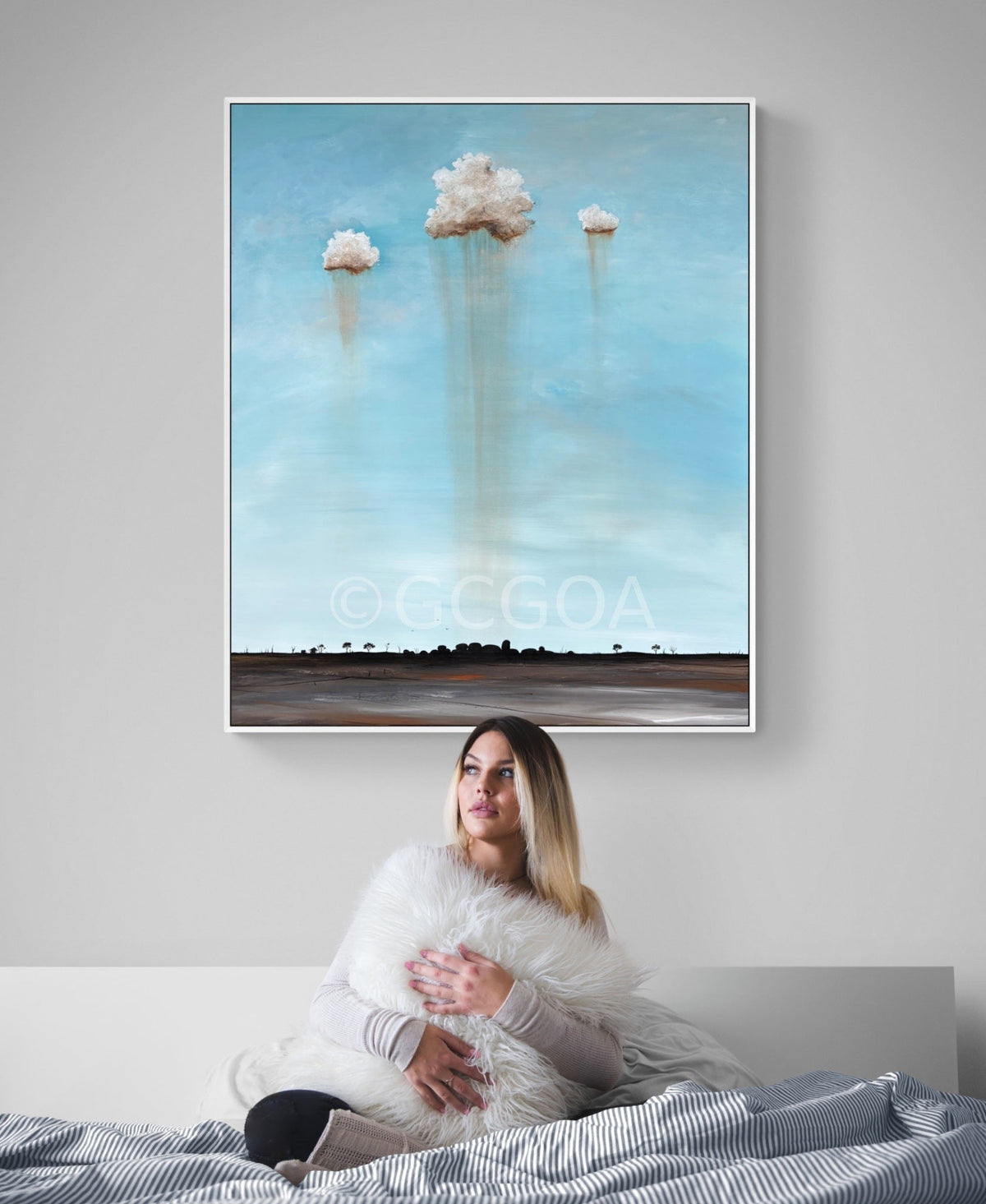 A Family Of Three - Gold Coast Gallery Of ArtTania Chanter