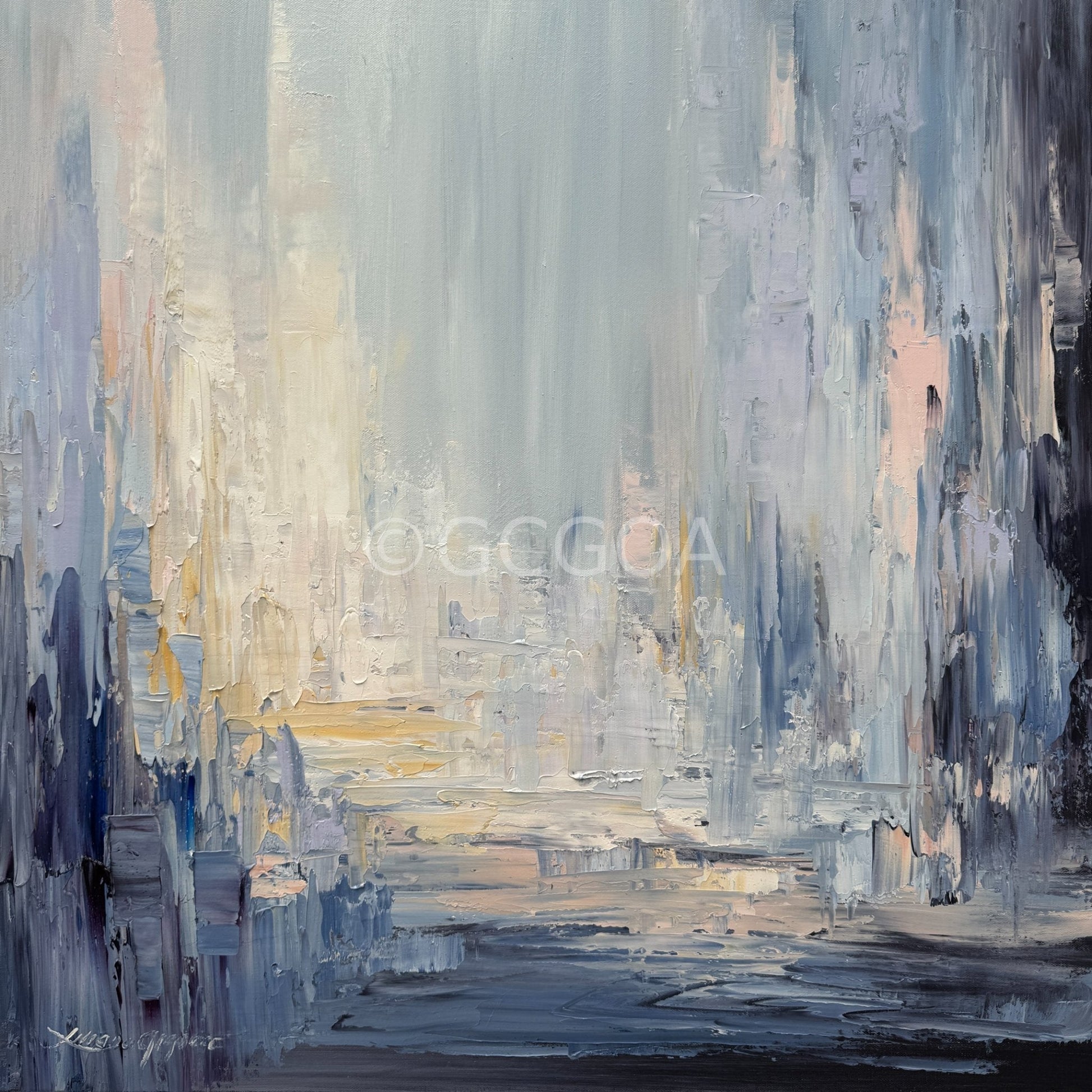 A New Journey Begins No 10 - Original Art - Gold Coast Gallery Of ArtLiliana Gigovic