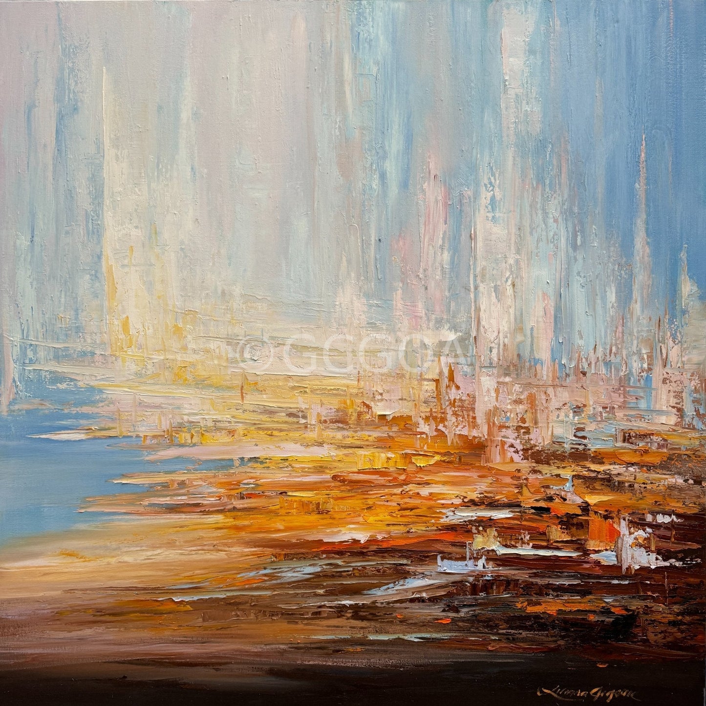 A New Journey Begins No 6 - Original Art - Gold Coast Gallery Of ArtLiliana Gigovic