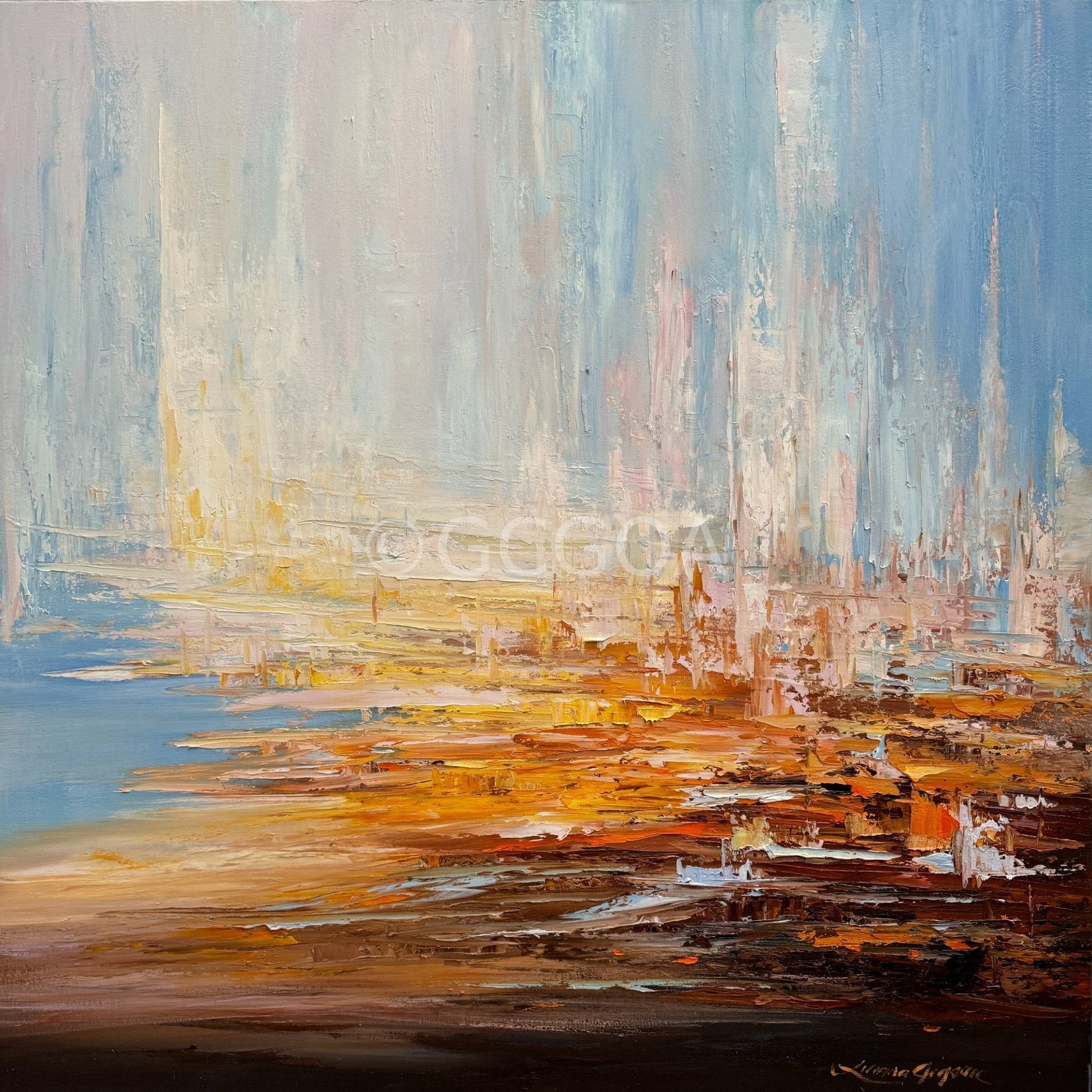 A New Journey Begins No 6 - Original Art - Gold Coast Gallery Of ArtLiliana Gigovic