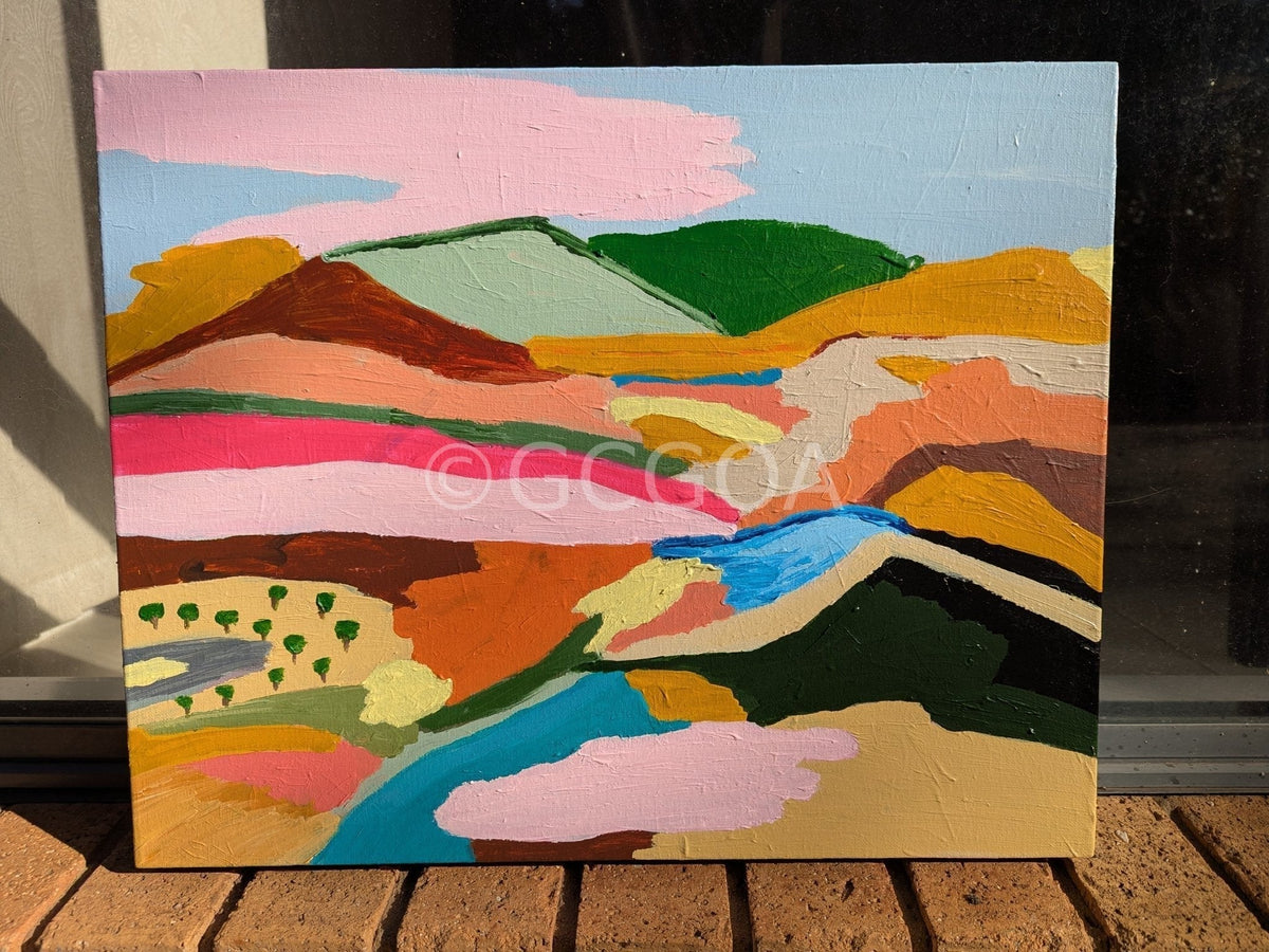 A Pace to chill - Original Art - Gold Coast Gallery Of ArtAlpana Rai