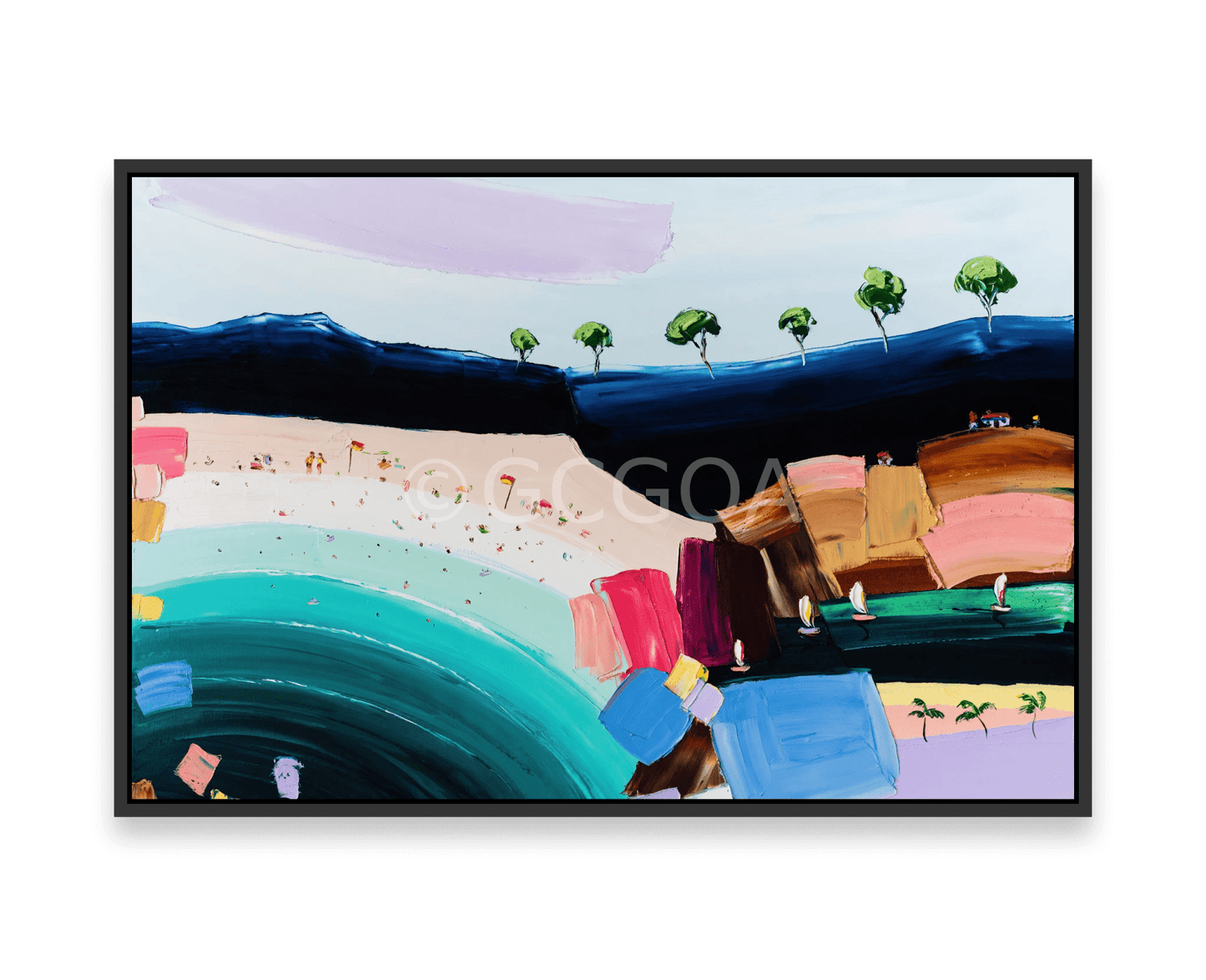 A Sandy Escape - Fine Art Print - Gold Coast Gallery Of ArtAngela Hawkey