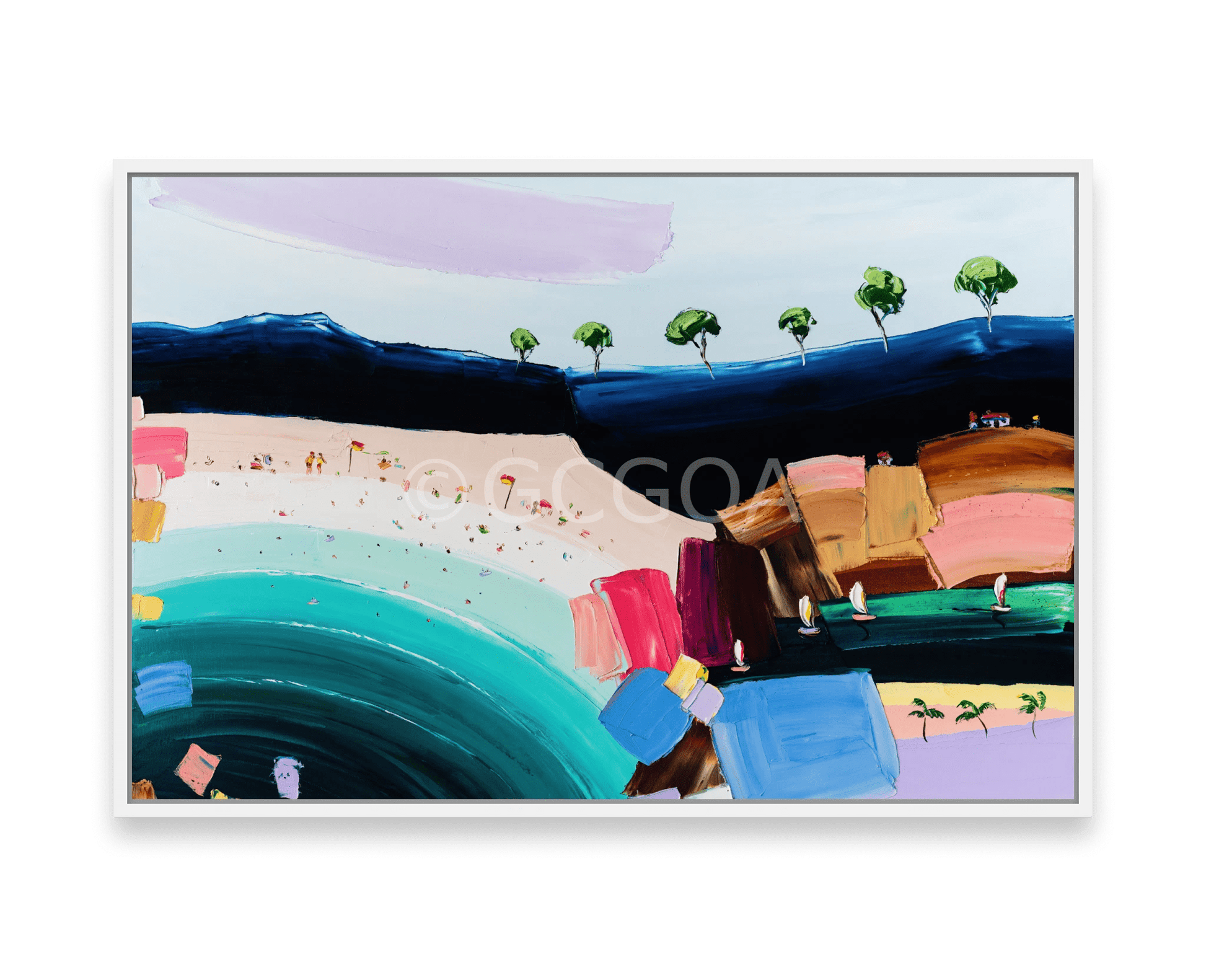 A Sandy Escape - Fine Art Print - Gold Coast Gallery Of ArtAngela Hawkey