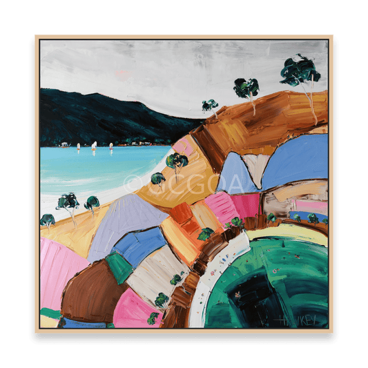 A Shared Horizon - Natures Playground - Fine Art Print - Gold Coast Gallery Of ArtAngela Hawkey