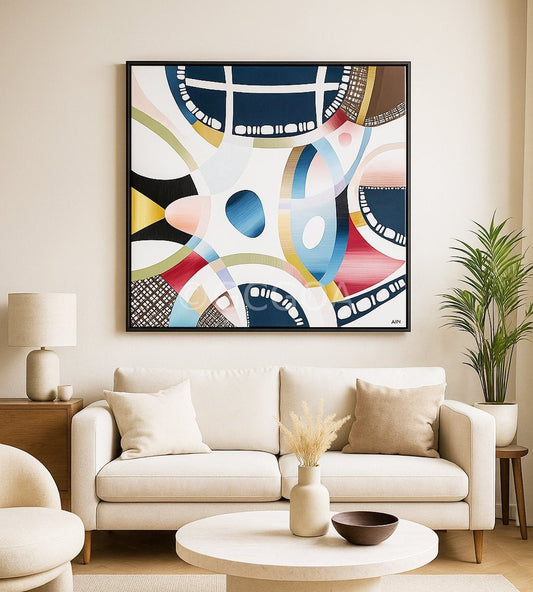 AAMI Park – Original Painting by Ani Ipradjian - Gold Coast Gallery Of ArtAni Ipradjian