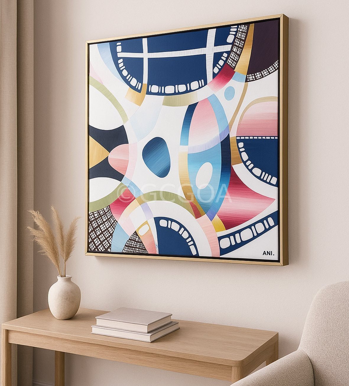 AAMI Park – Original Painting by Ani Ipradjian - Gold Coast Gallery Of ArtAni Ipradjian