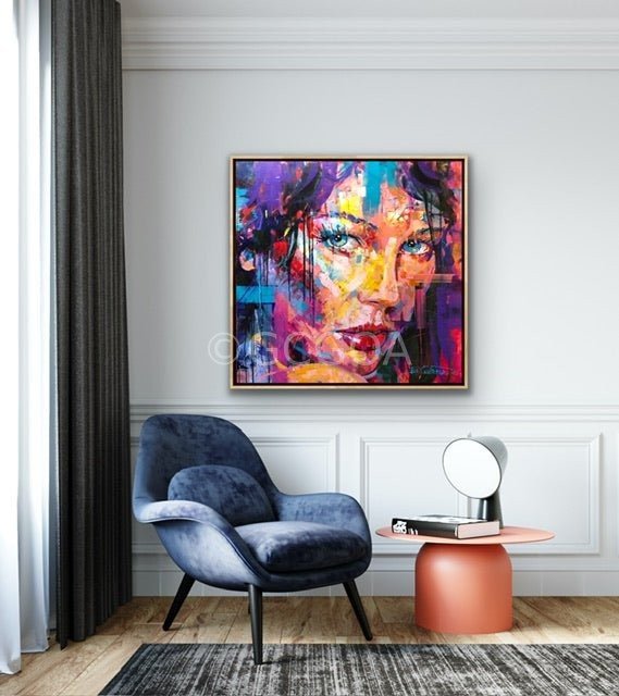 Abstract Beauty 4 - Original Art - Gold Coast Gallery Of ArtJos Coufreur