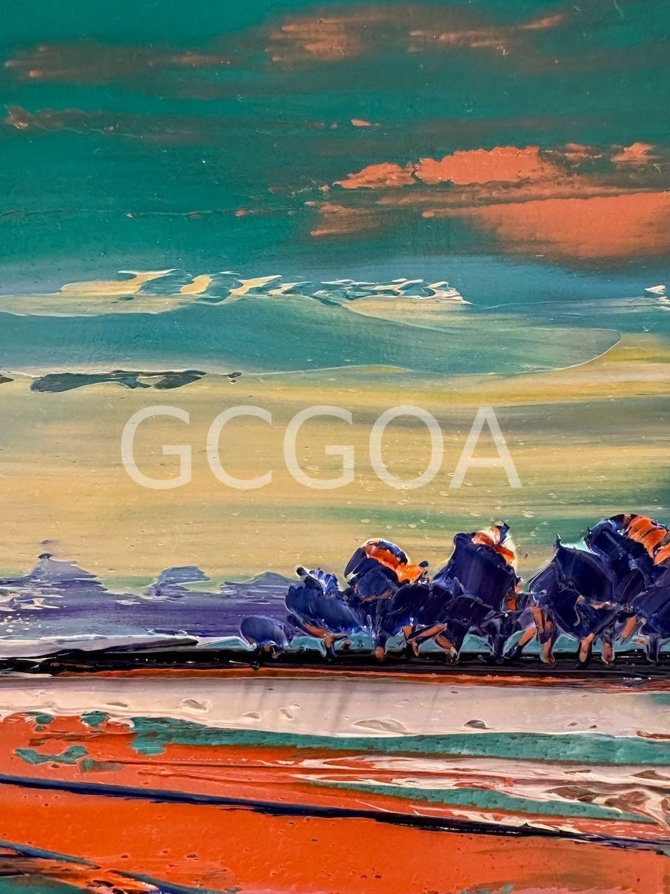Abstracted Landscape 11 - Gold Coast Gallery Of ArtHilly Coufreur