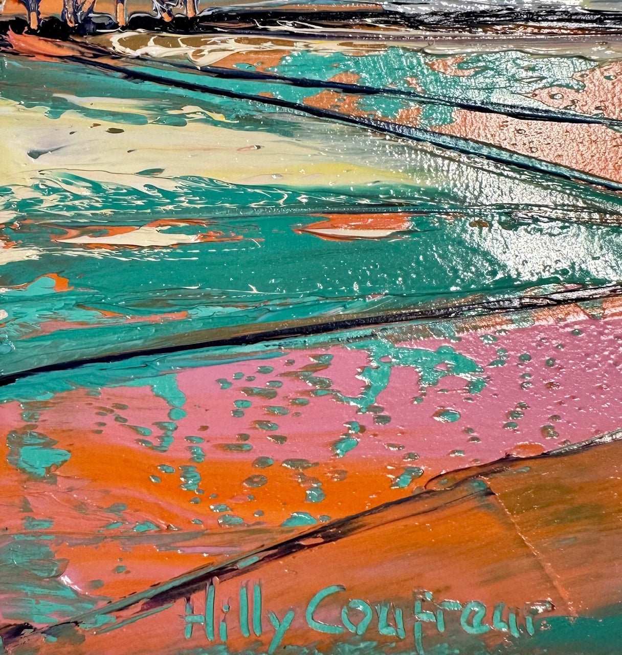 Abstracted Landscape 11 - Gold Coast Gallery Of ArtHilly Coufreur