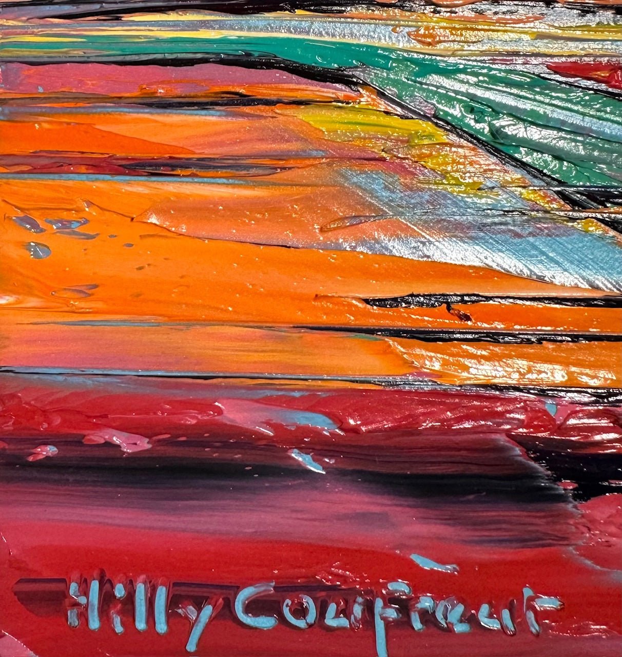 Abstracted Landscape 12 - Gold Coast Gallery Of ArtHilly Coufreur