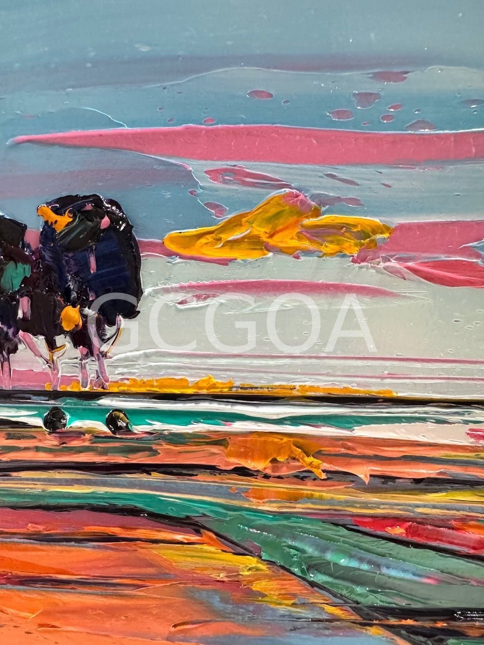 Abstracted Landscape 12 - Gold Coast Gallery Of ArtHilly Coufreur
