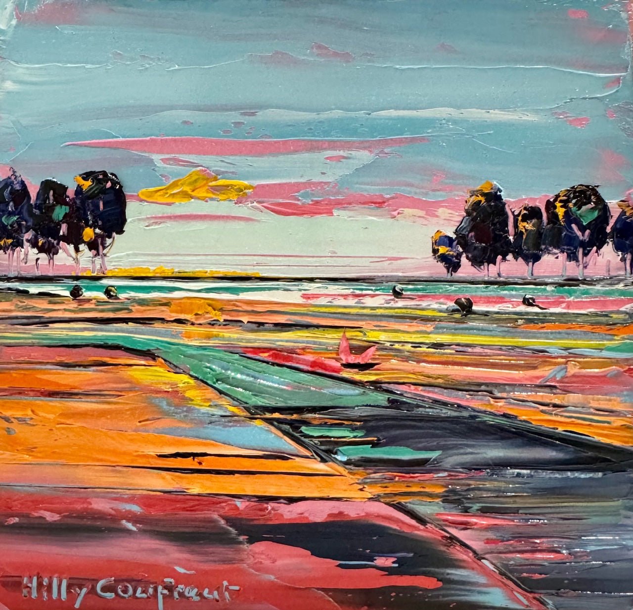 Abstracted Landscape 12 - Gold Coast Gallery Of ArtHilly Coufreur