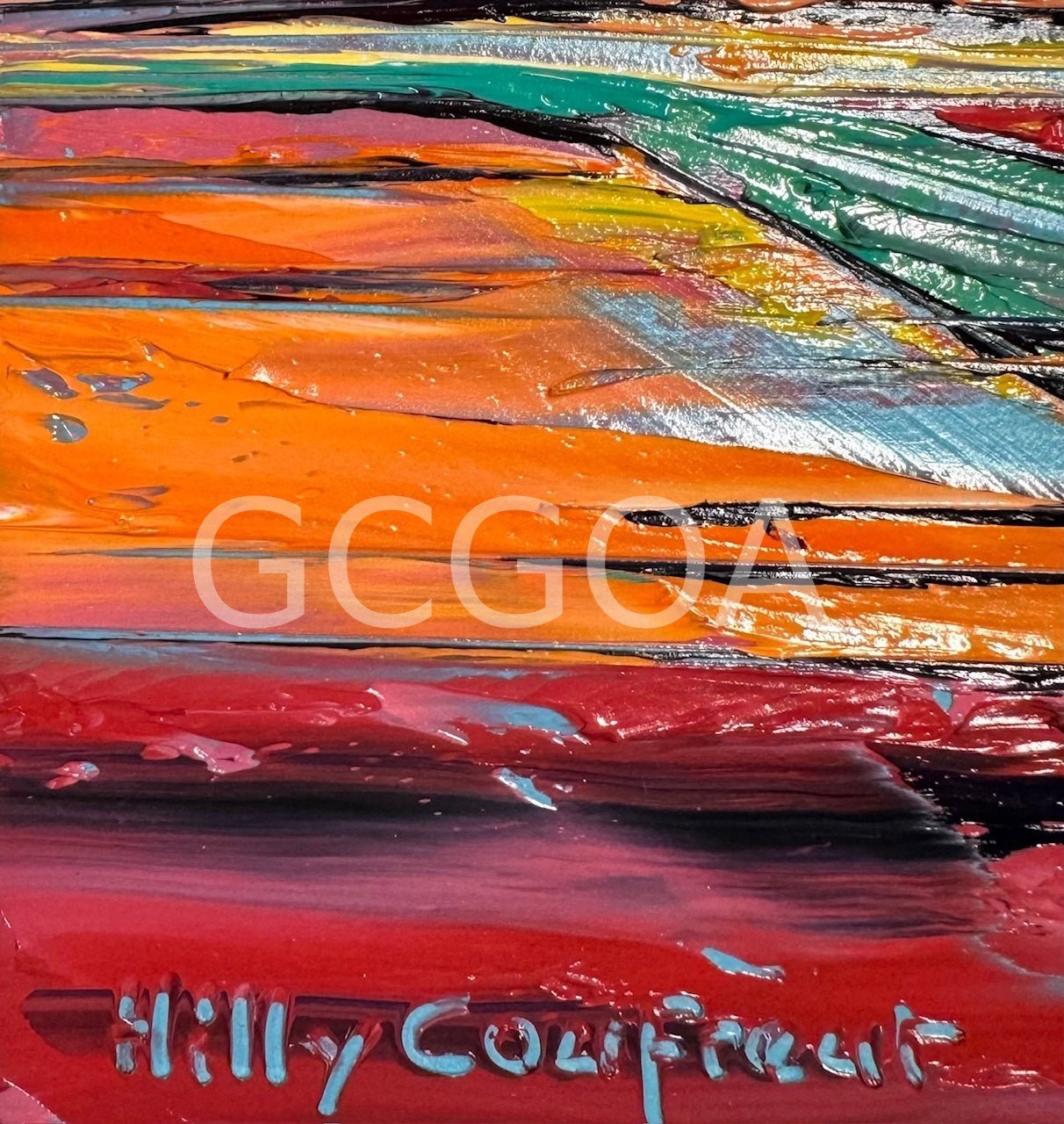 Abstracted Landscape 12 - Gold Coast Gallery Of ArtHilly Coufreur