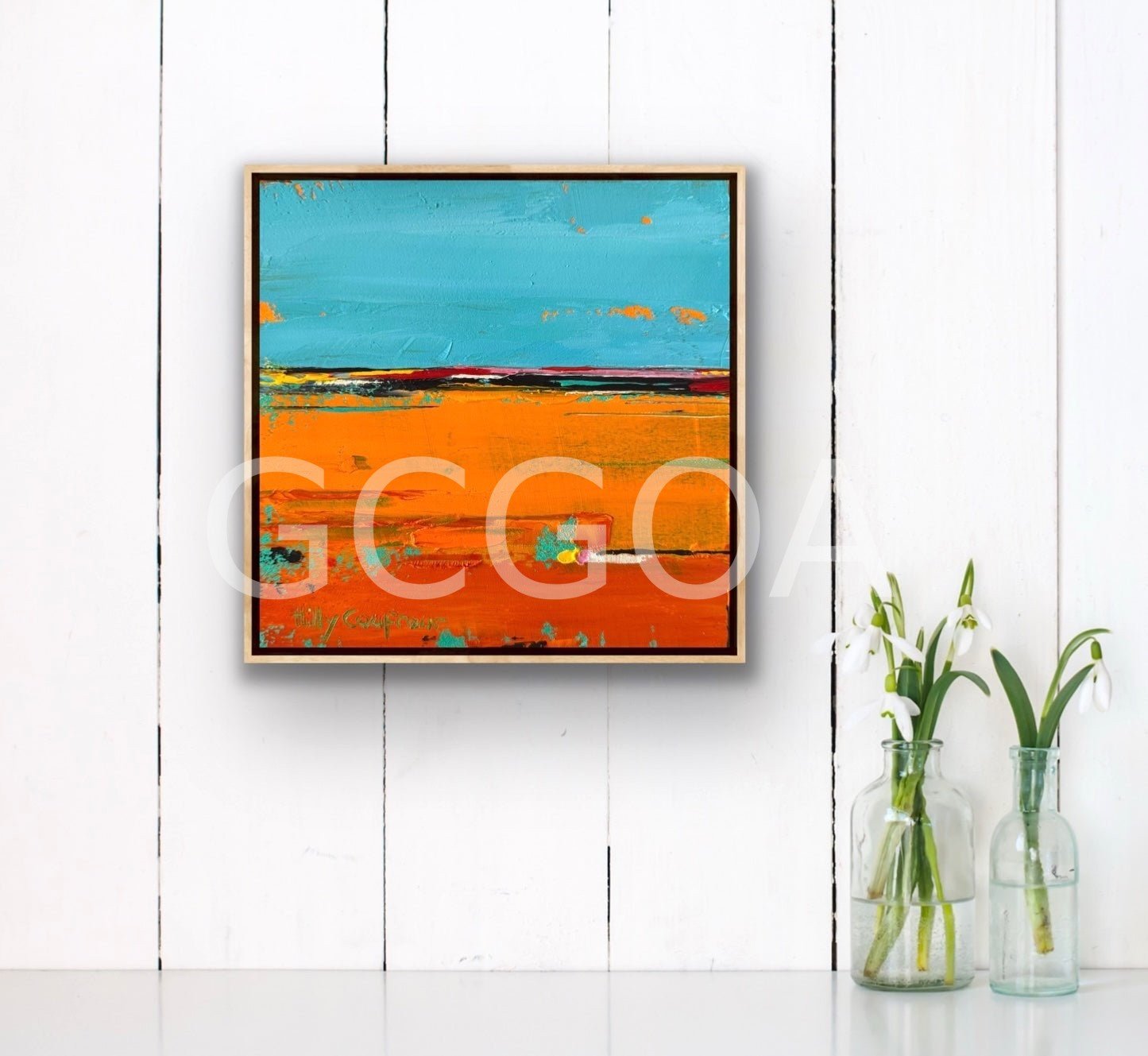 Abstracted Landscape 2 - Gold Coast Gallery Of ArtHilly Coufreur