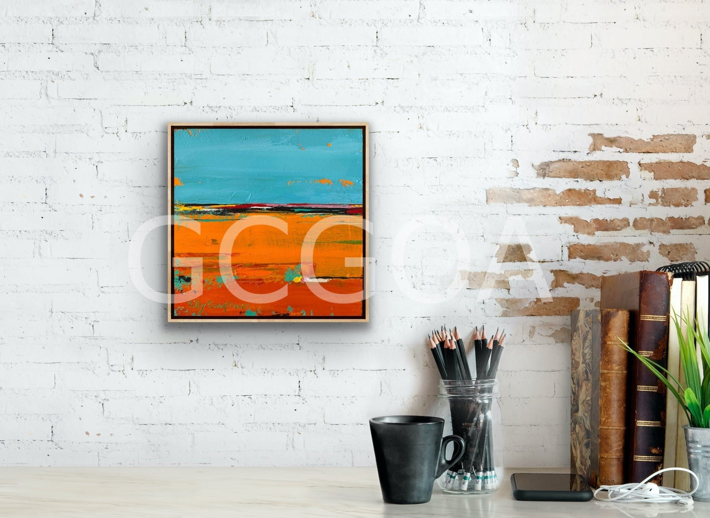 Abstracted Landscape 2 - Gold Coast Gallery Of ArtHilly Coufreur
