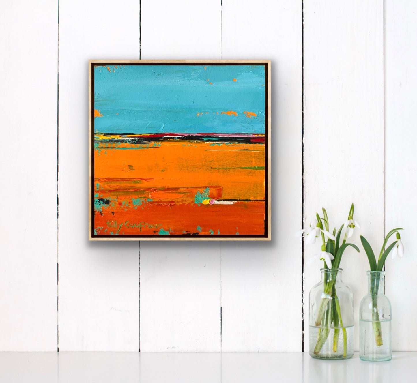 Abstracted Landscape 2 - Gold Coast Gallery Of ArtHilly Coufreur