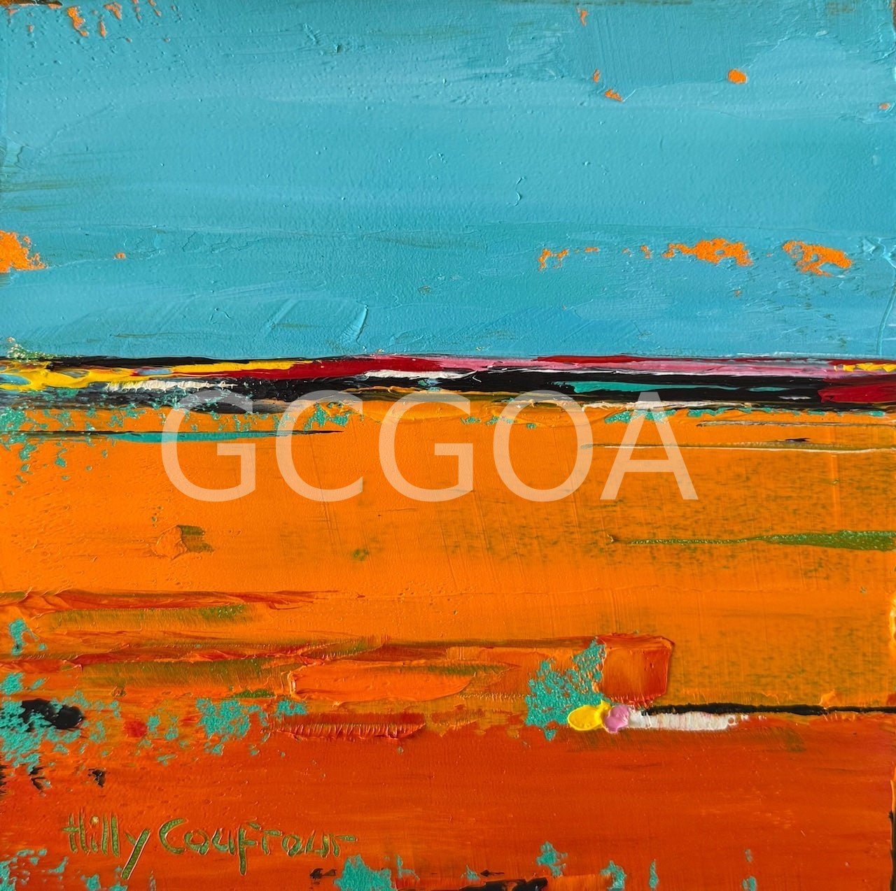 Abstracted Landscape 2 - Gold Coast Gallery Of ArtHilly Coufreur