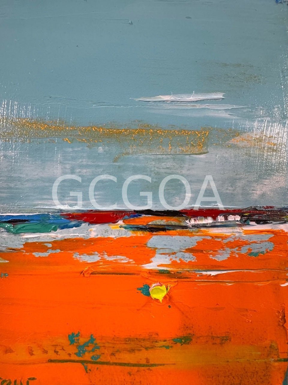 Abstracted Landscape 3 - Gold Coast Gallery Of ArtHilly Coufreur