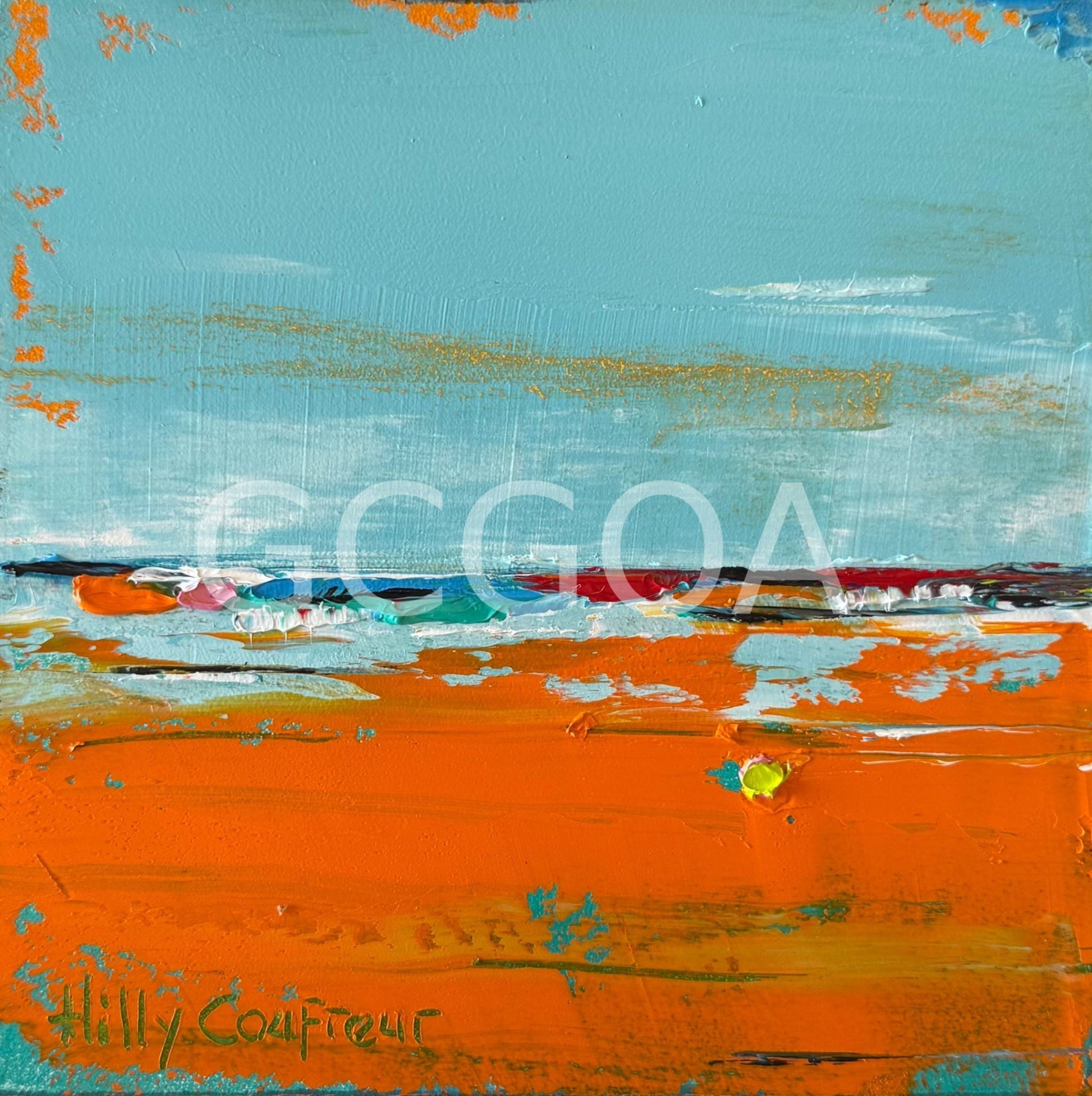 Abstracted Landscape 3 - Gold Coast Gallery Of ArtHilly Coufreur