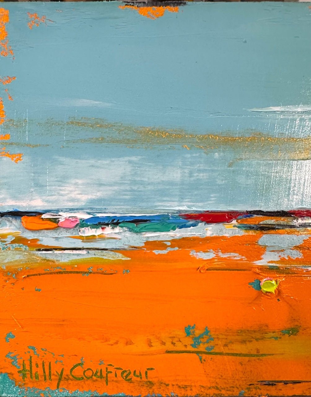 Abstracted Landscape 3 - Gold Coast Gallery Of ArtHilly Coufreur