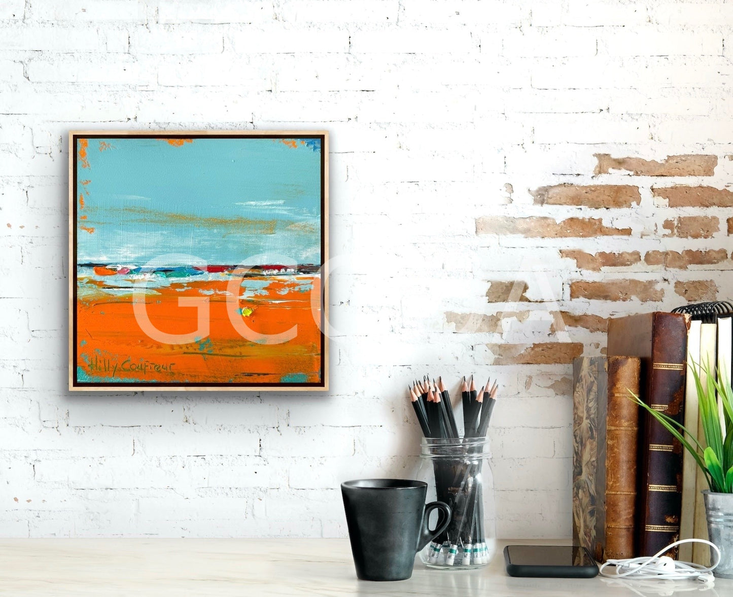 Abstracted Landscape 3 - Gold Coast Gallery Of ArtHilly Coufreur