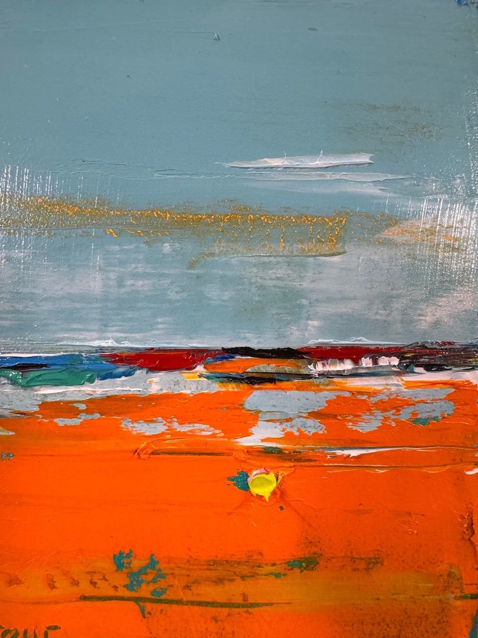 Abstracted Landscape 3 - Gold Coast Gallery Of ArtHilly Coufreur