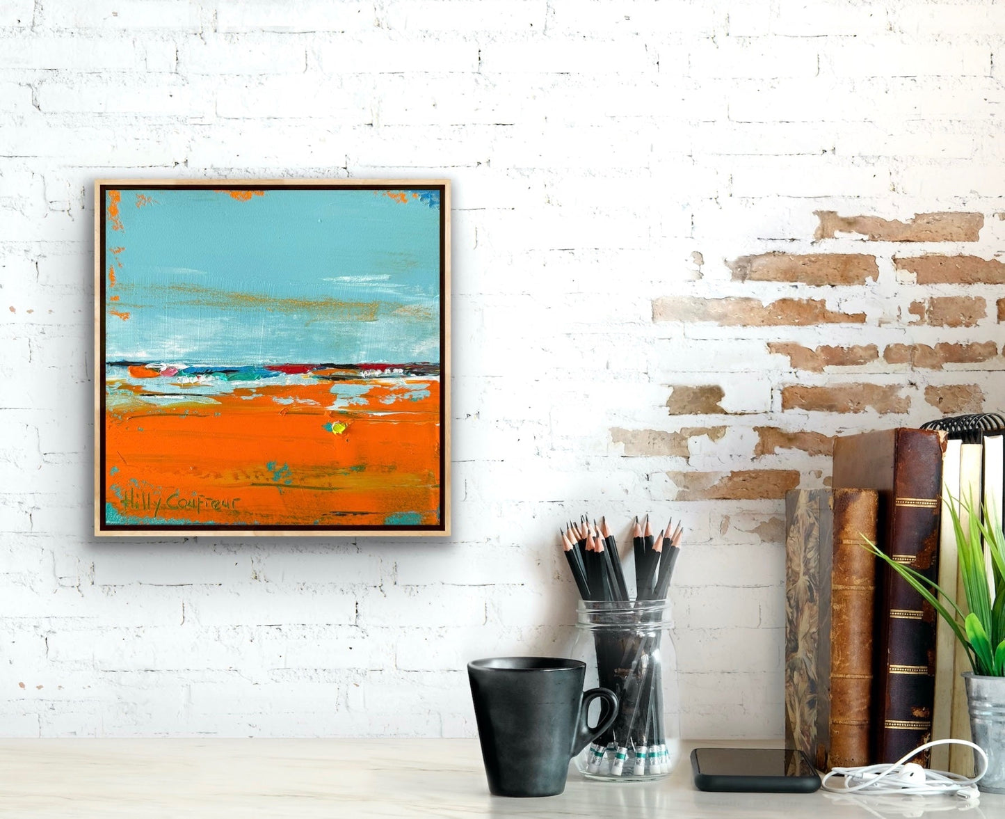 Abstracted Landscape 3 - Gold Coast Gallery Of ArtHilly Coufreur