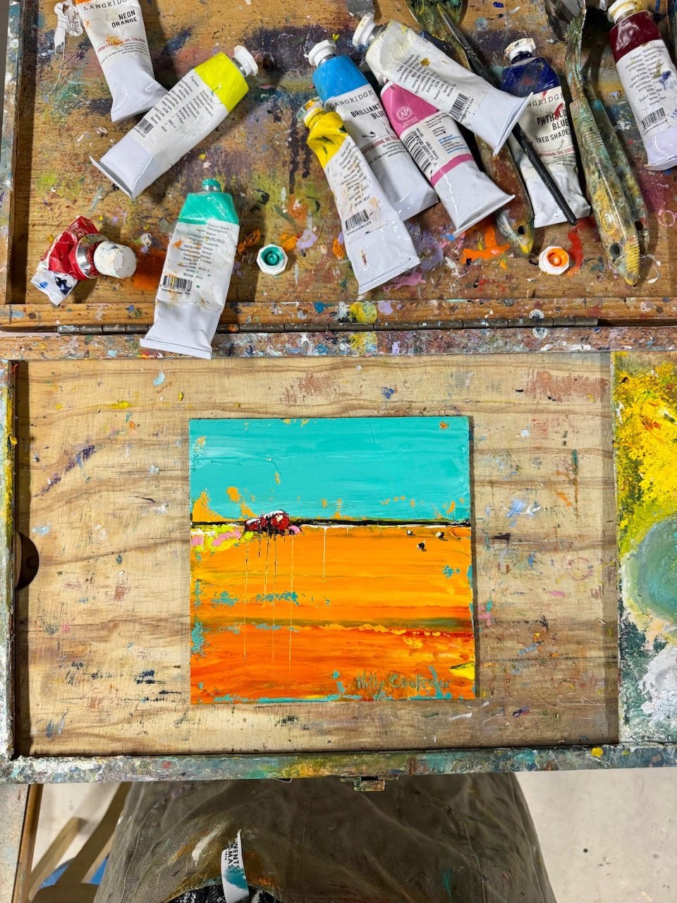 Abstracted Landscape 4 - Gold Coast Gallery Of ArtHilly Coufreur