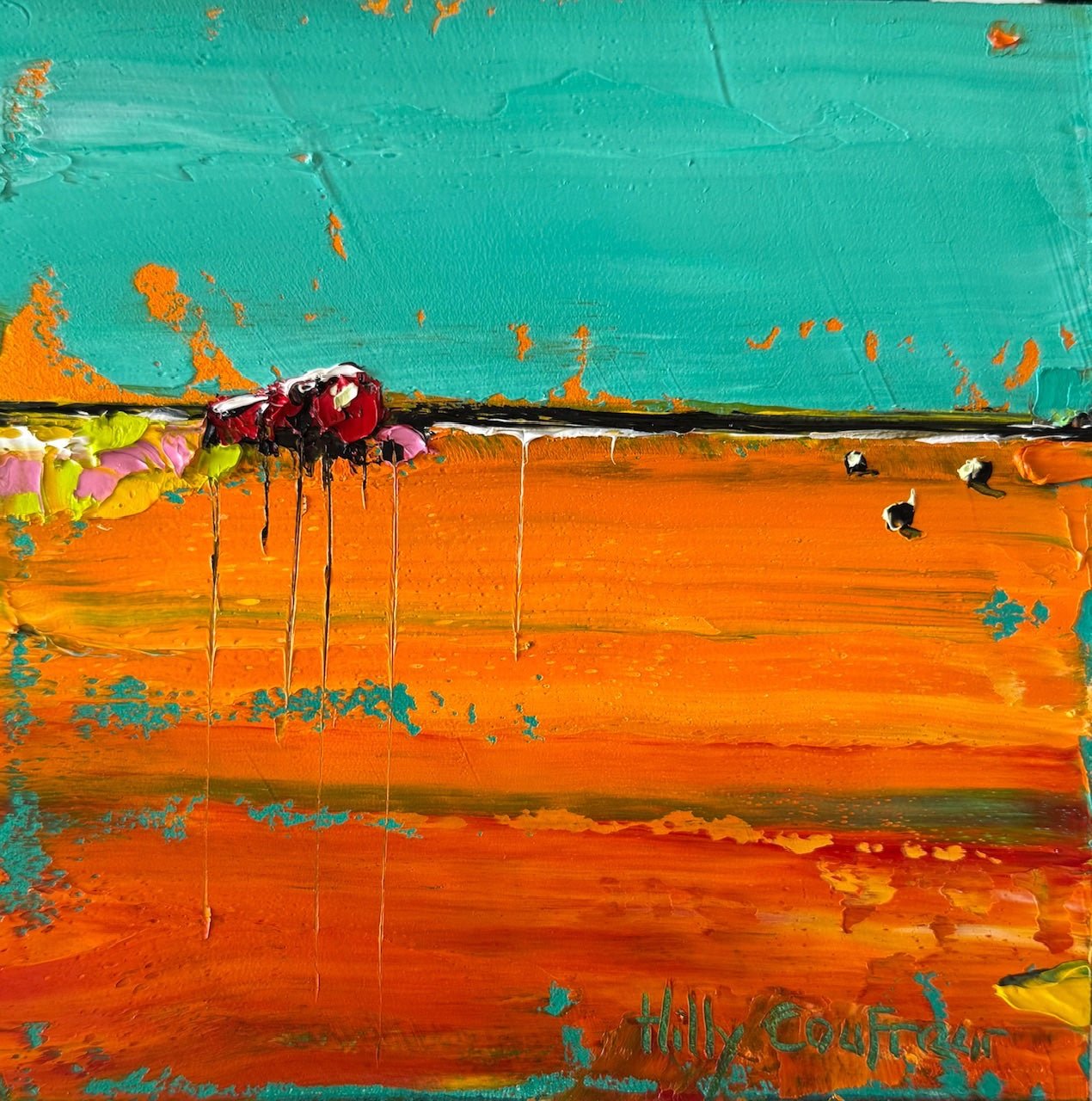 Abstracted Landscape 4 - Gold Coast Gallery Of ArtHilly Coufreur