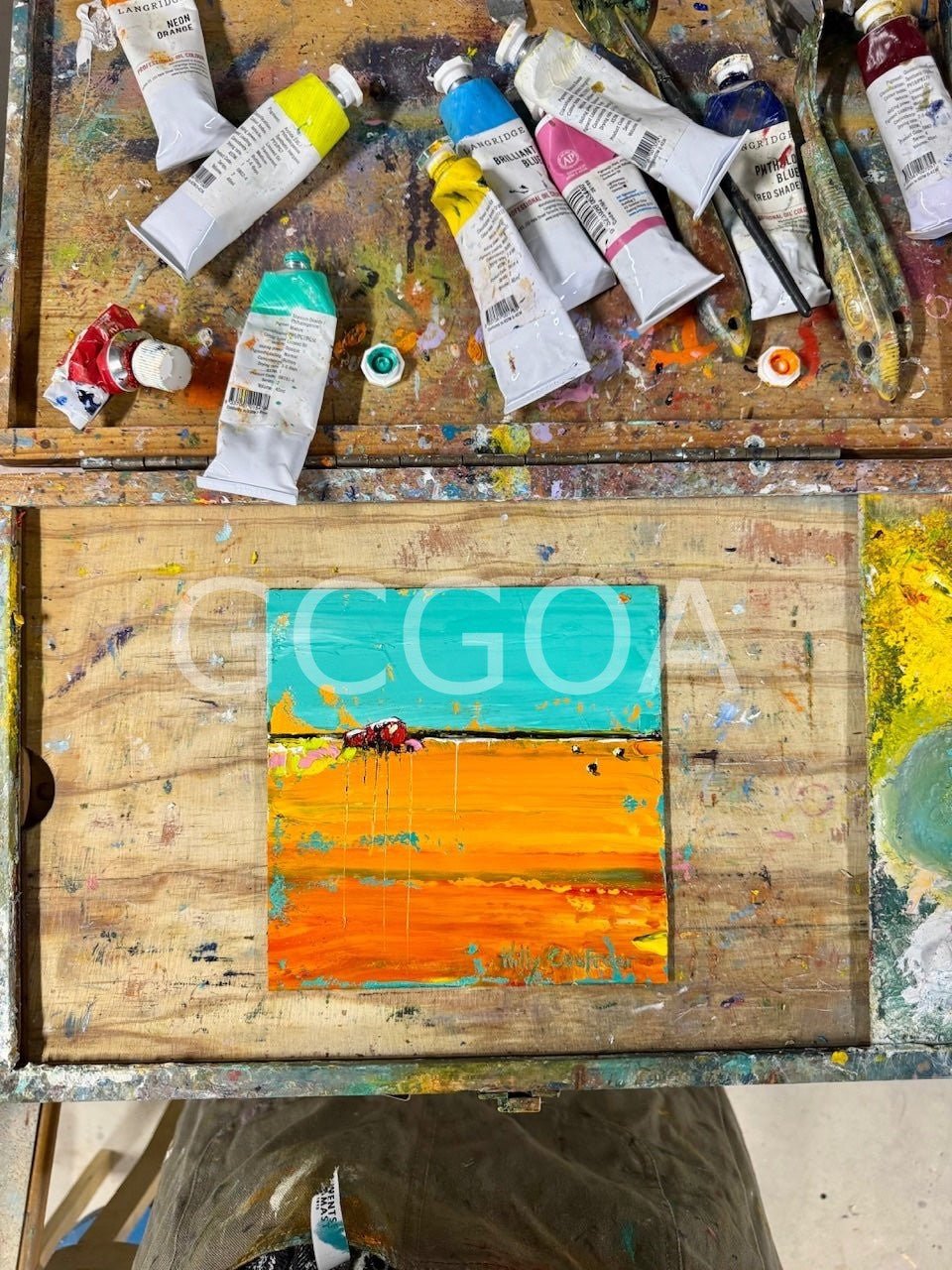 Abstracted Landscape 4 - Gold Coast Gallery Of ArtHilly Coufreur