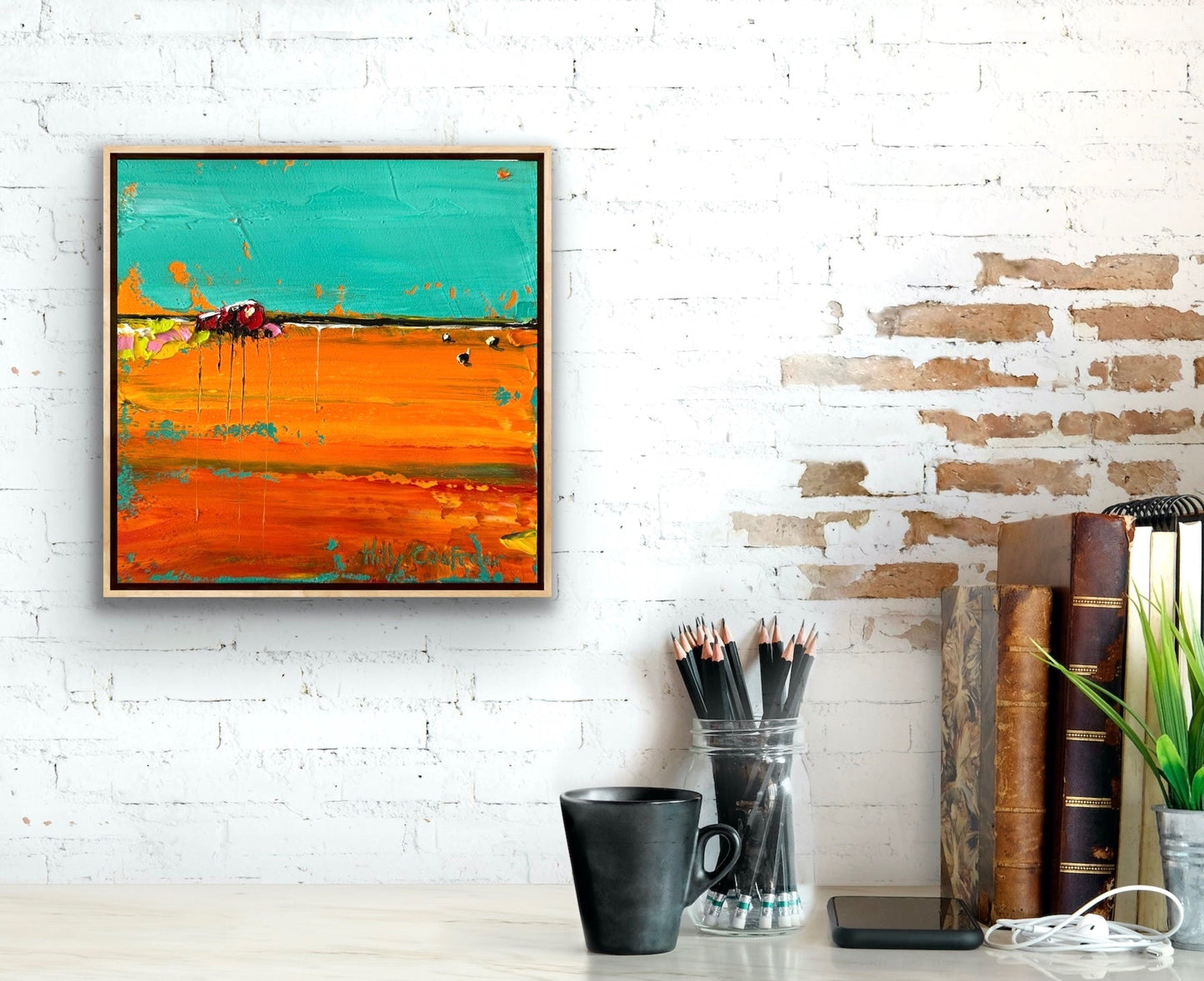 Abstracted Landscape 4 - Gold Coast Gallery Of ArtHilly Coufreur