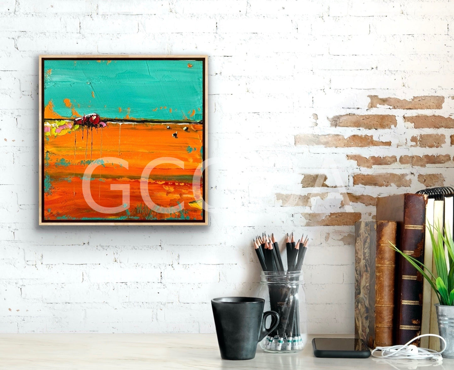 Abstracted Landscape 4 - Gold Coast Gallery Of ArtHilly Coufreur