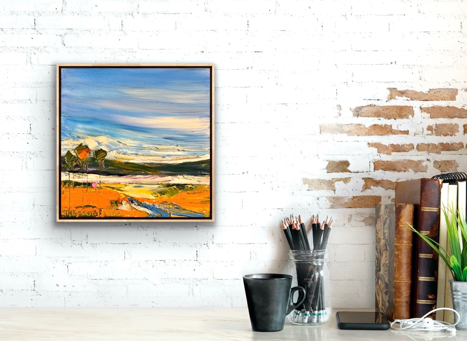Abstracted Landscape 7 - Gold Coast Gallery Of ArtHilly Coufreur