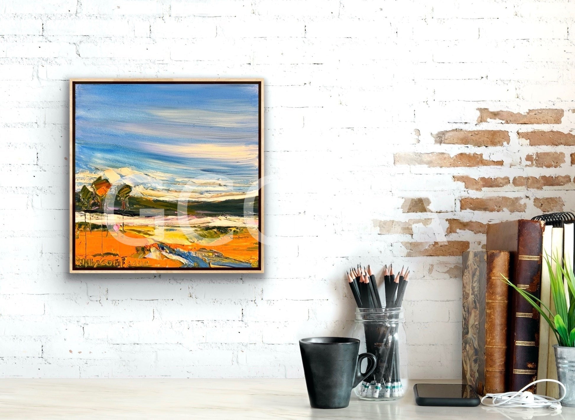 Abstracted Landscape 7 - Gold Coast Gallery Of ArtHilly Coufreur