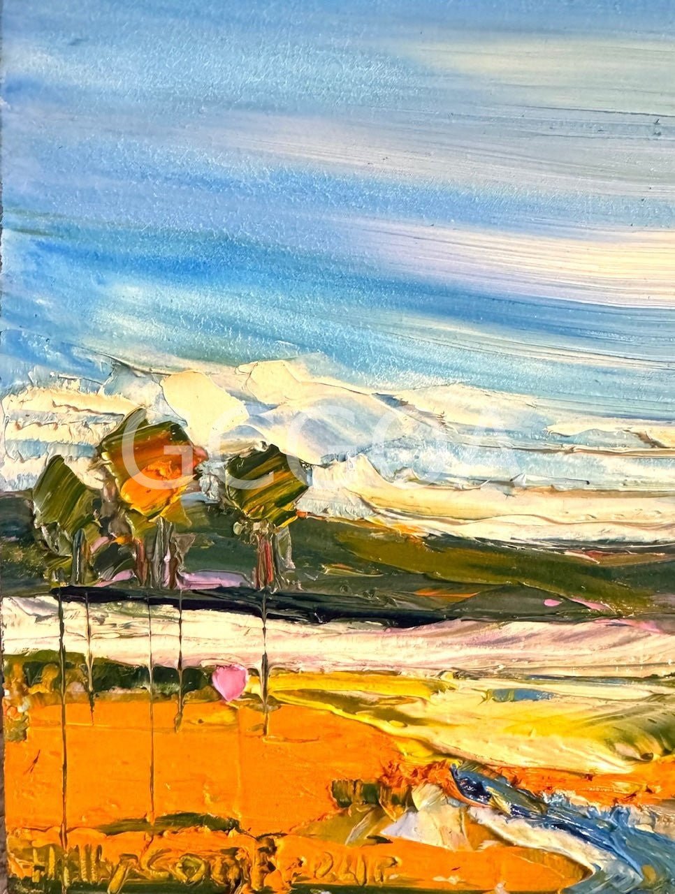 Abstracted Landscape 7 - Gold Coast Gallery Of ArtHilly Coufreur