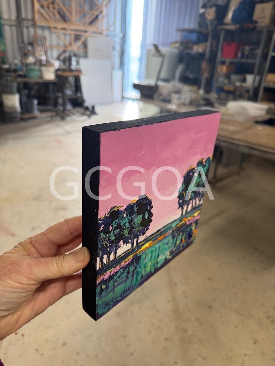 Abstracted Landscape 8 - Gold Coast Gallery Of ArtHilly Coufreur