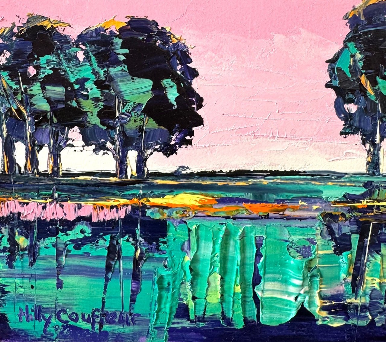 Abstracted Landscape 8 - Gold Coast Gallery Of ArtHilly Coufreur