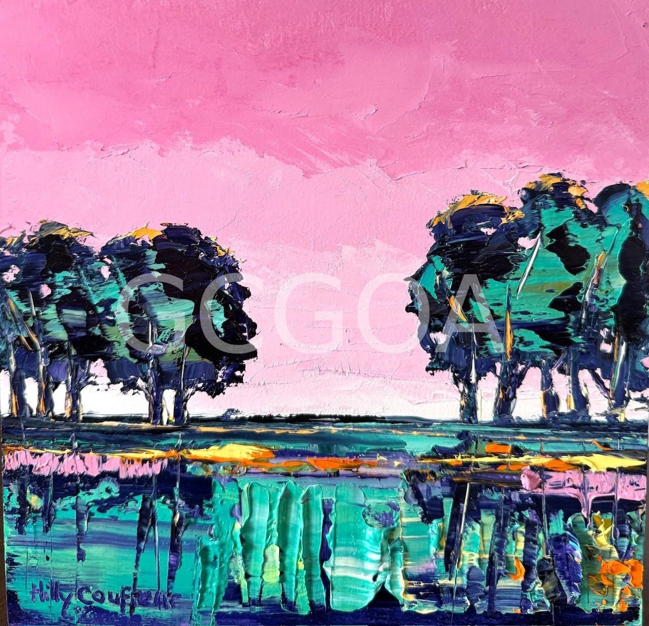 Abstracted Landscape 8 - Gold Coast Gallery Of ArtHilly Coufreur