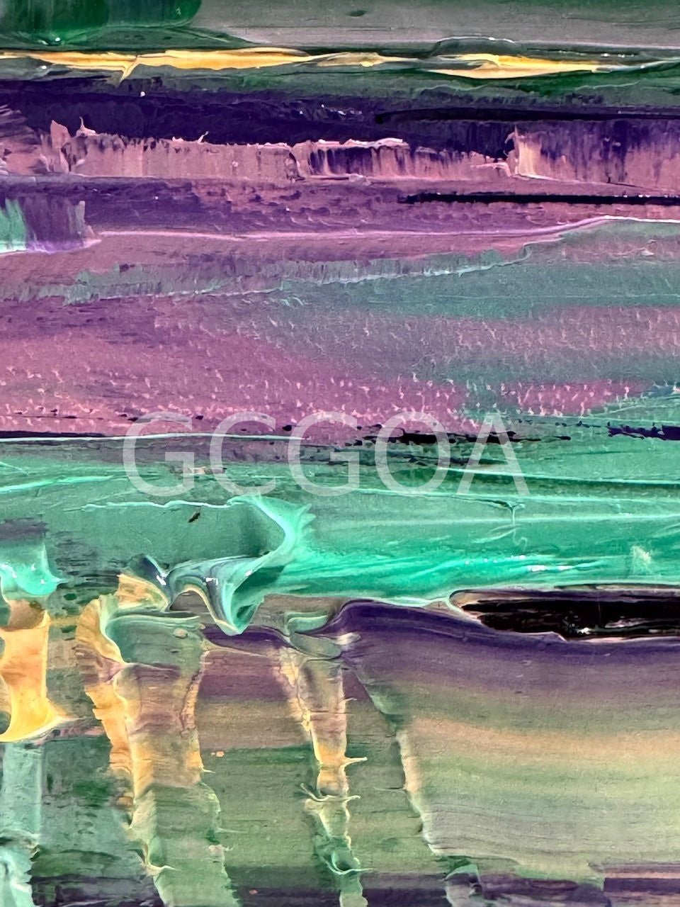 Abstracted Landscape 9 - Gold Coast Gallery Of ArtHilly Coufreur