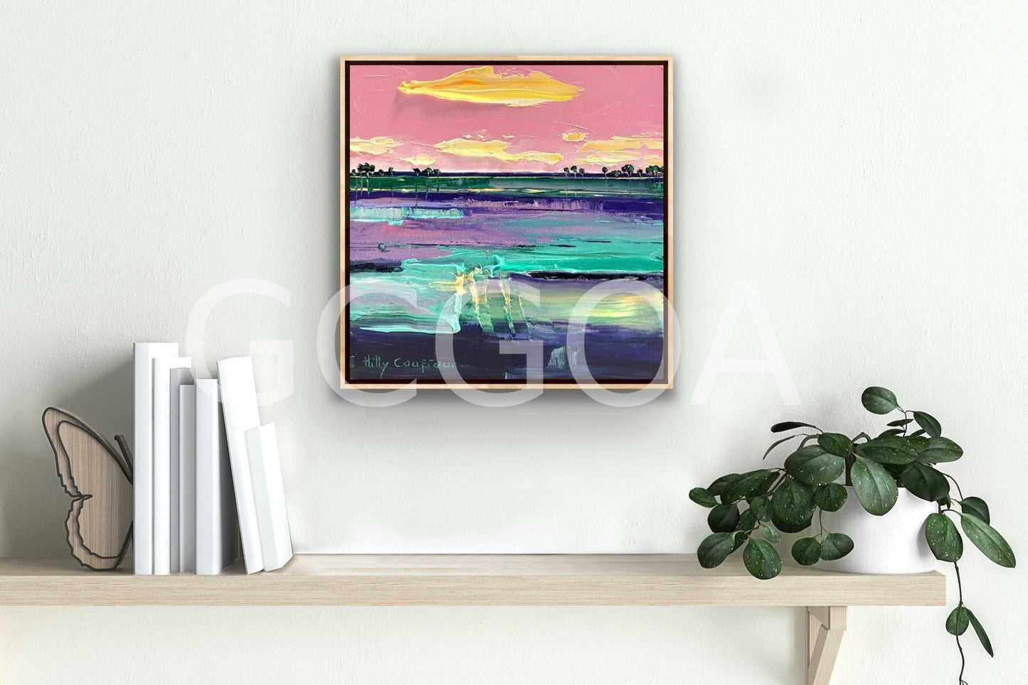 Abstracted Landscape 9 - Gold Coast Gallery Of ArtHilly Coufreur
