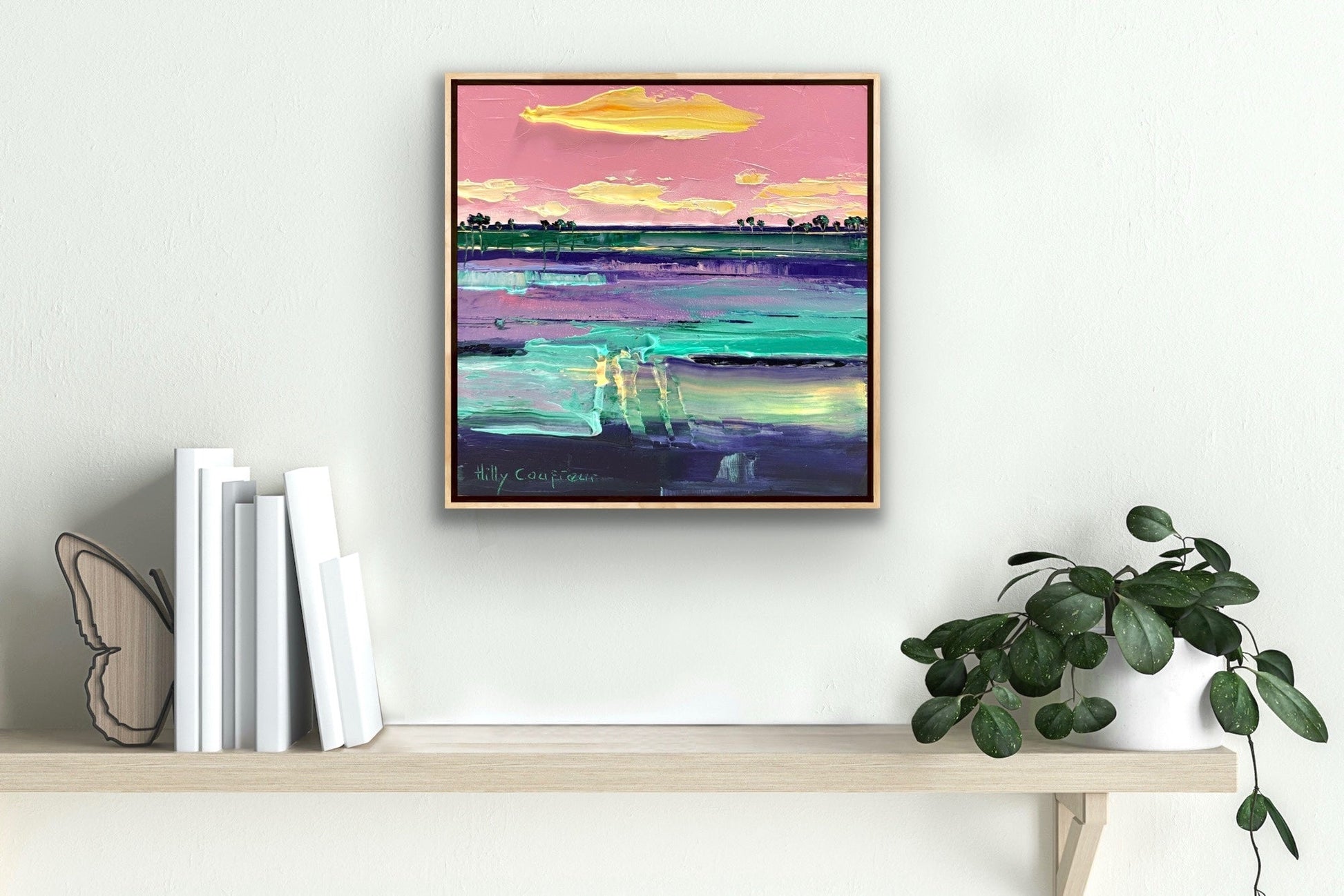 Abstracted Landscape 9 - Gold Coast Gallery Of ArtHilly Coufreur
