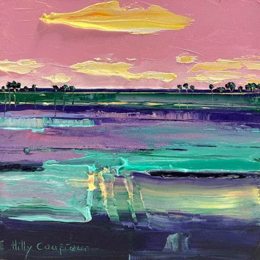 Abstracted Landscape 9 - Gold Coast Gallery Of ArtHilly Coufreur