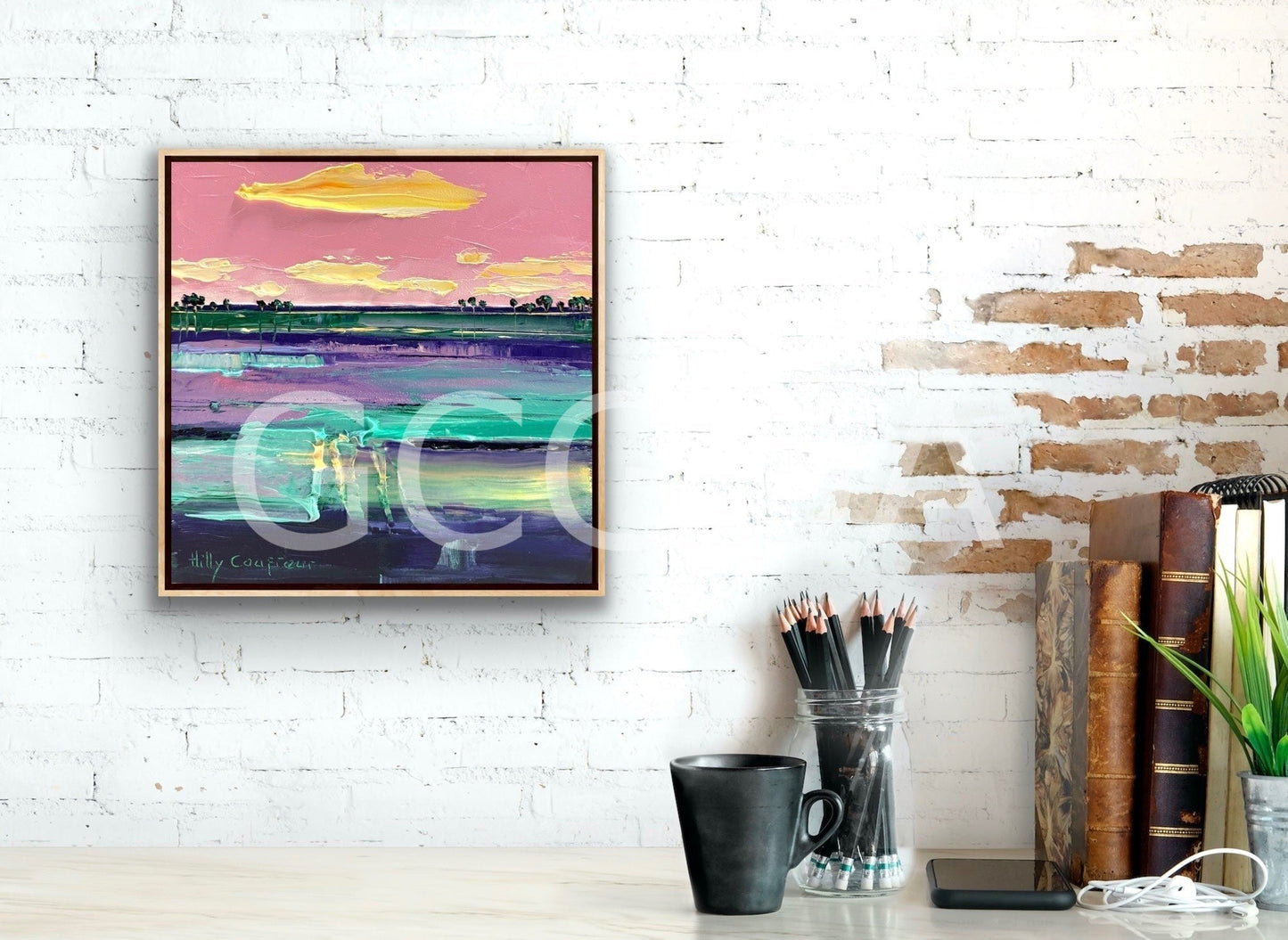 Abstracted Landscape 9 - Gold Coast Gallery Of ArtHilly Coufreur