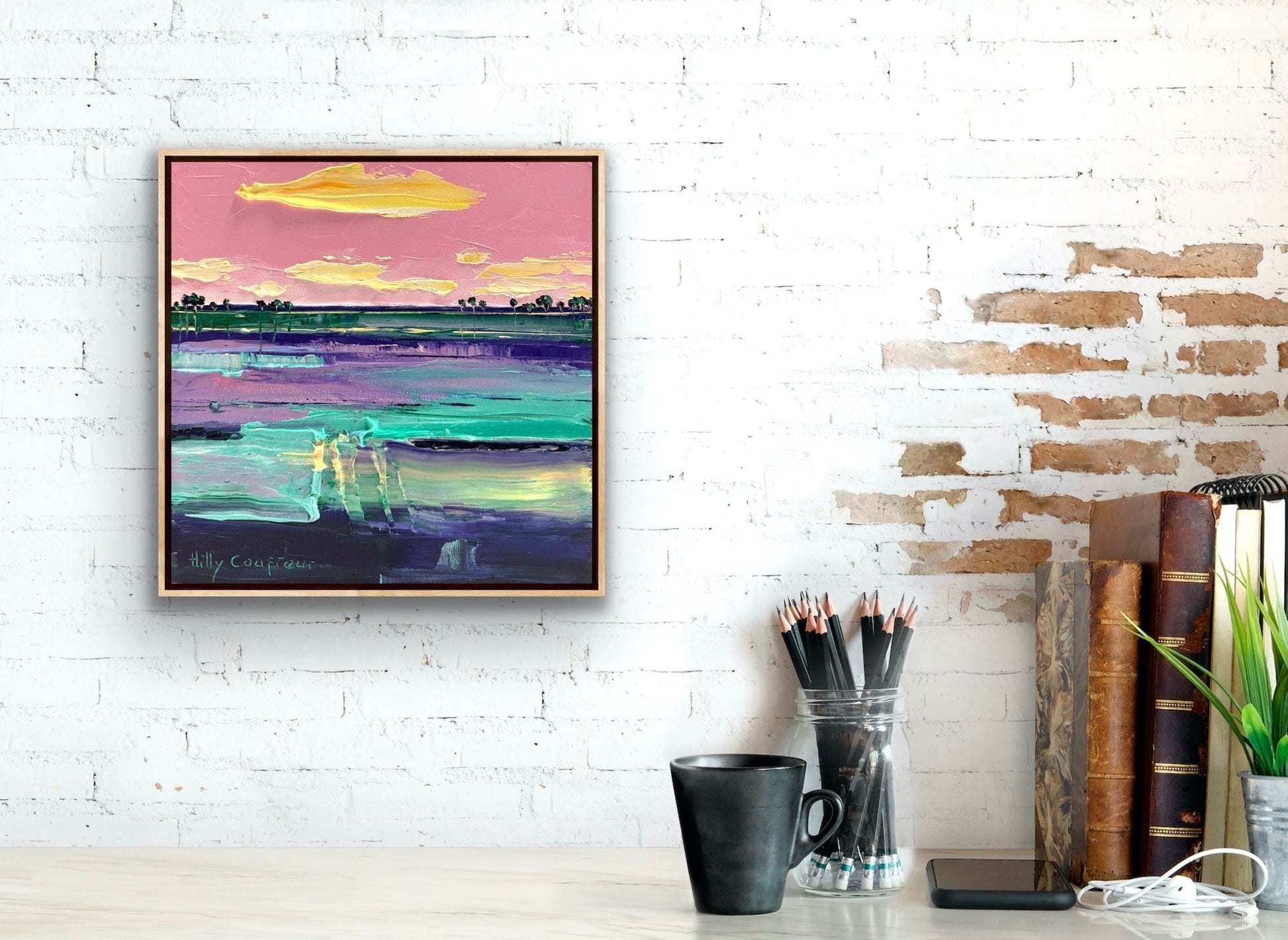 Abstracted Landscape 9 - Gold Coast Gallery Of ArtHilly Coufreur